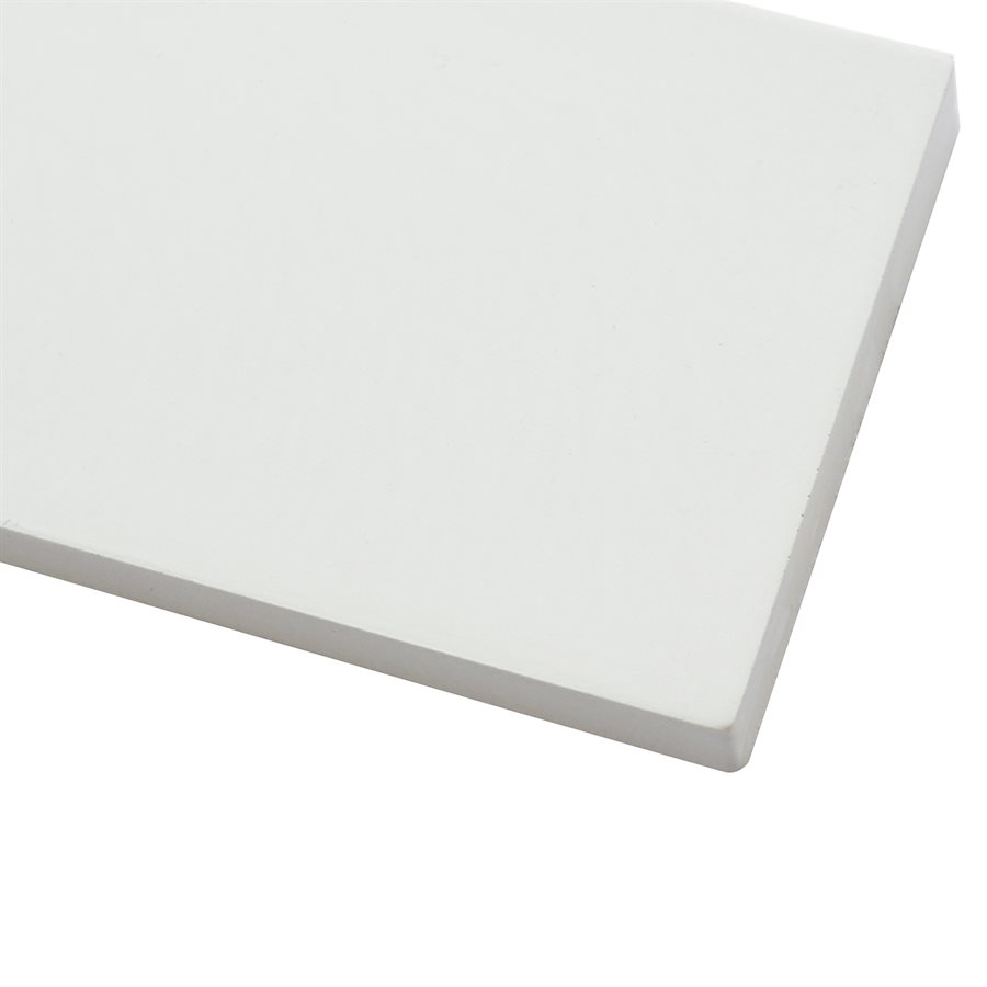 Color One Chalk White 2x8 Matte Cement Tile