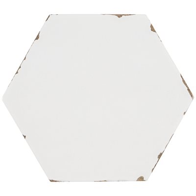 CostaHex Solaro White 6" Hex