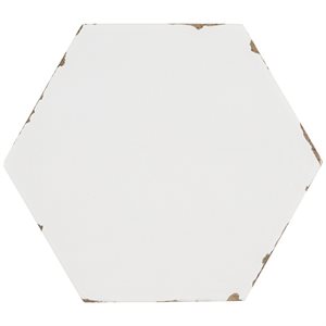 CostaHex Solaro White 6" Hex