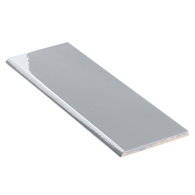 Market Street Gray Bullnose 4x12