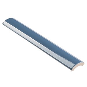 Market Street Blue 1 / 4 Round Bullnose