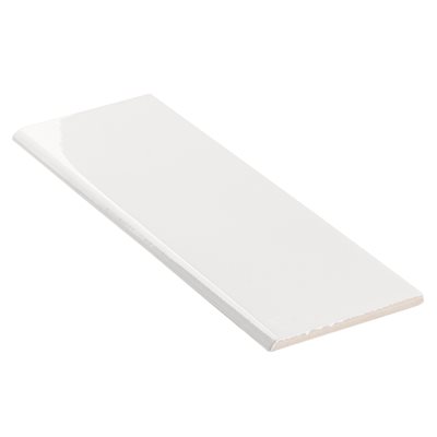 Market Street White Bullnose 4x12