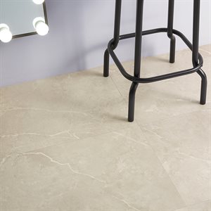 Minetta Chauny Marble Medium Beige 18x36 - 2.5mm / 28mil Wear Layer - Glue Down