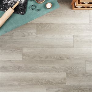 Mercer Aspen Pecan Chelsea Gray 6x48 - 2.0mm / 12mil Wear Layer - Glue Down